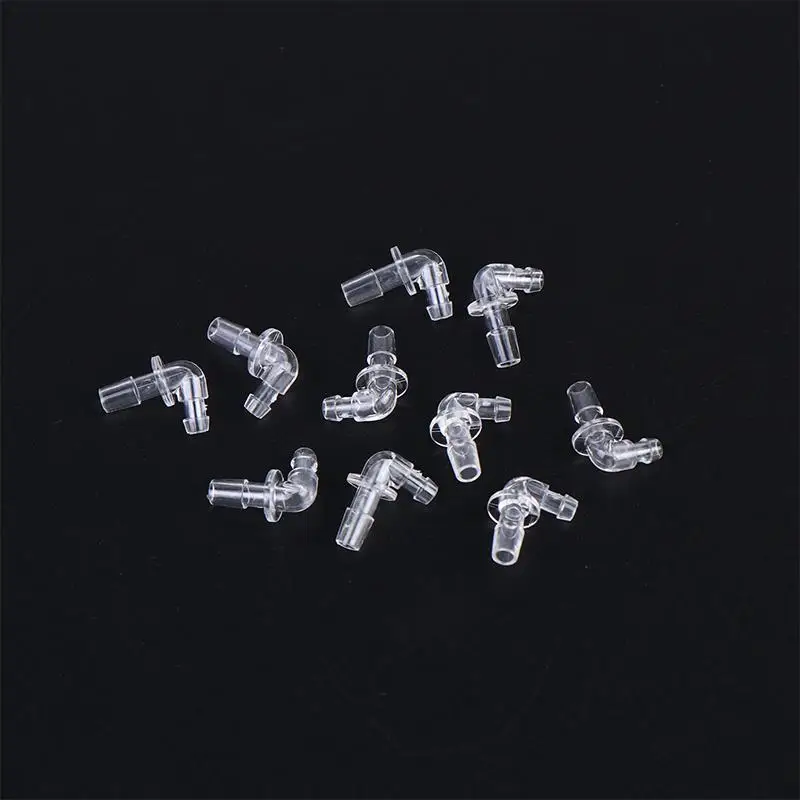 10PCS  Hearing aid Tubing Adaptor Transparent Eartip Connector Earphone Cord Tubing Connector Replacement