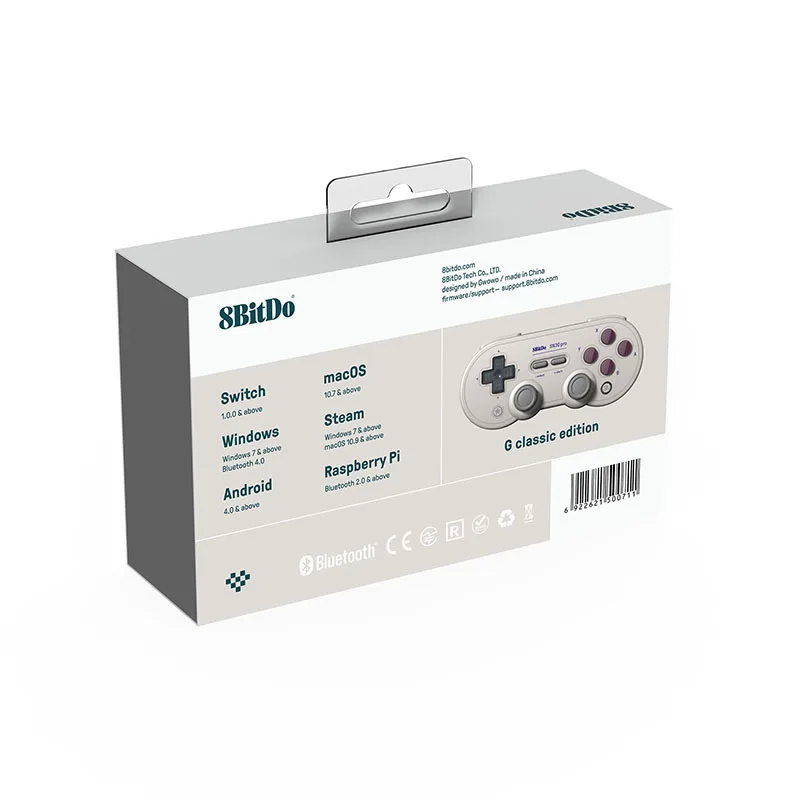 8BitDo SF30 Pro SN30 Pro Spielcontroller Kabelloser Bluetooth-Gamepad-Joystick für Windows Android MacOS Nintendo Switch NS2 Steam – Detail 8