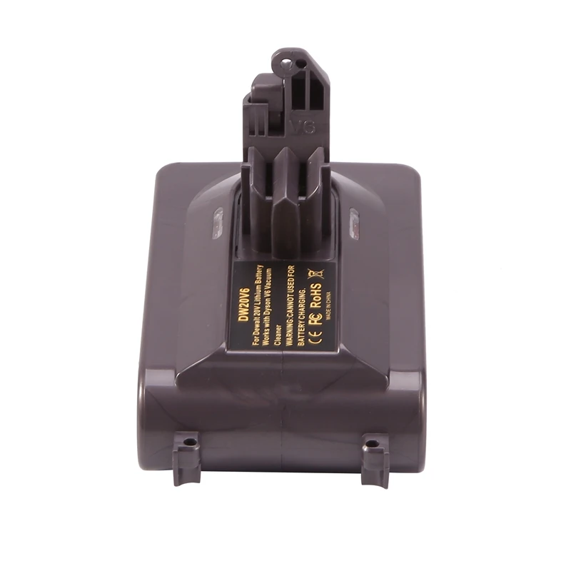 Adaptador de batería para Dewalt, convertidor de batería de litio de 20V para Dyson, SV03, SV04, SV09, DC62