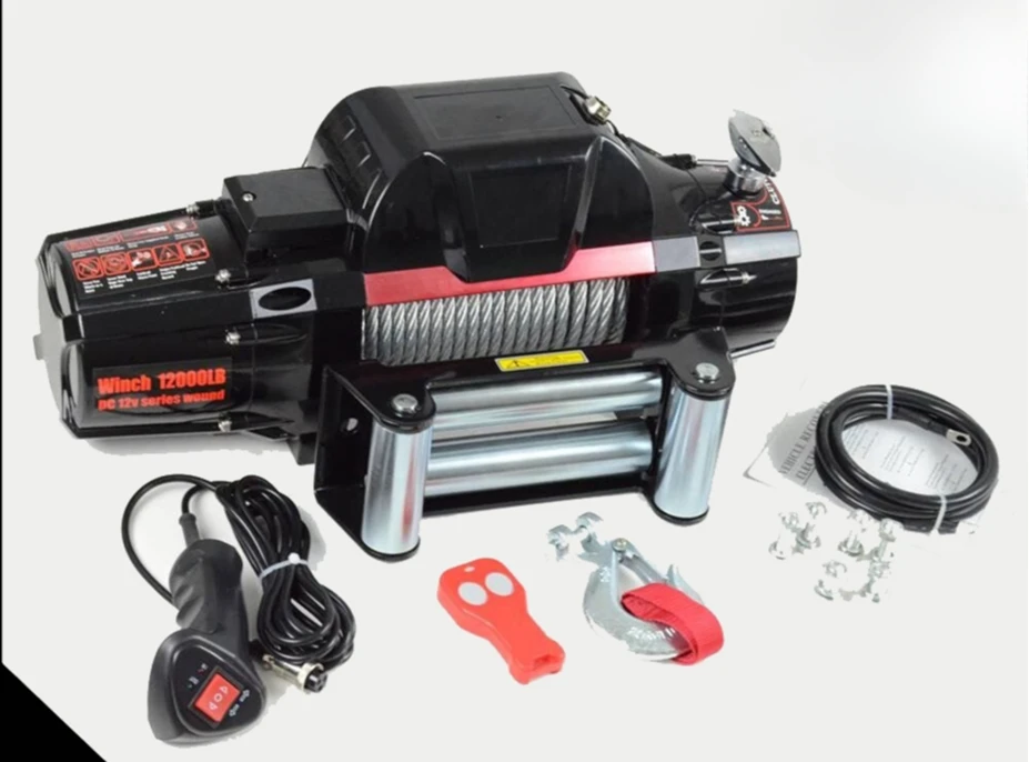 CE approved 12000Lb Electric Winch Offroad 4X4 off-road winches