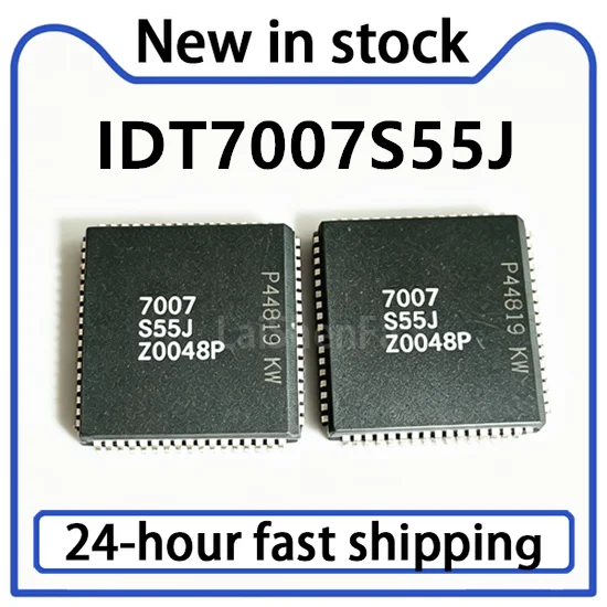 1PCS New IDT7007S25J IDT7007S55J Package PLCC-68 Static Random Access Memory in Stock