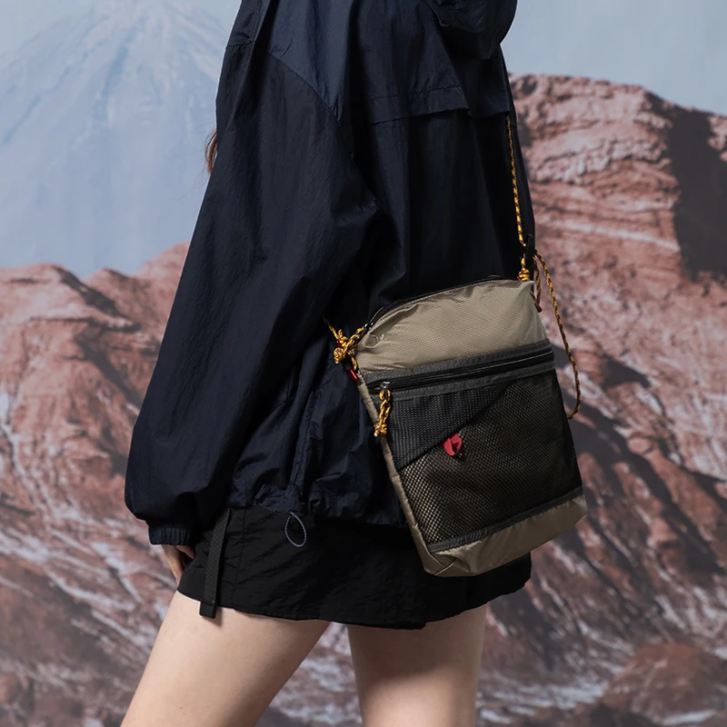 

Складная сумка через плечо большой вместимости для походов на открытом воздухе, ультралегкая нейлоновая спортивная повседневная сумка на ремне на одно плечо