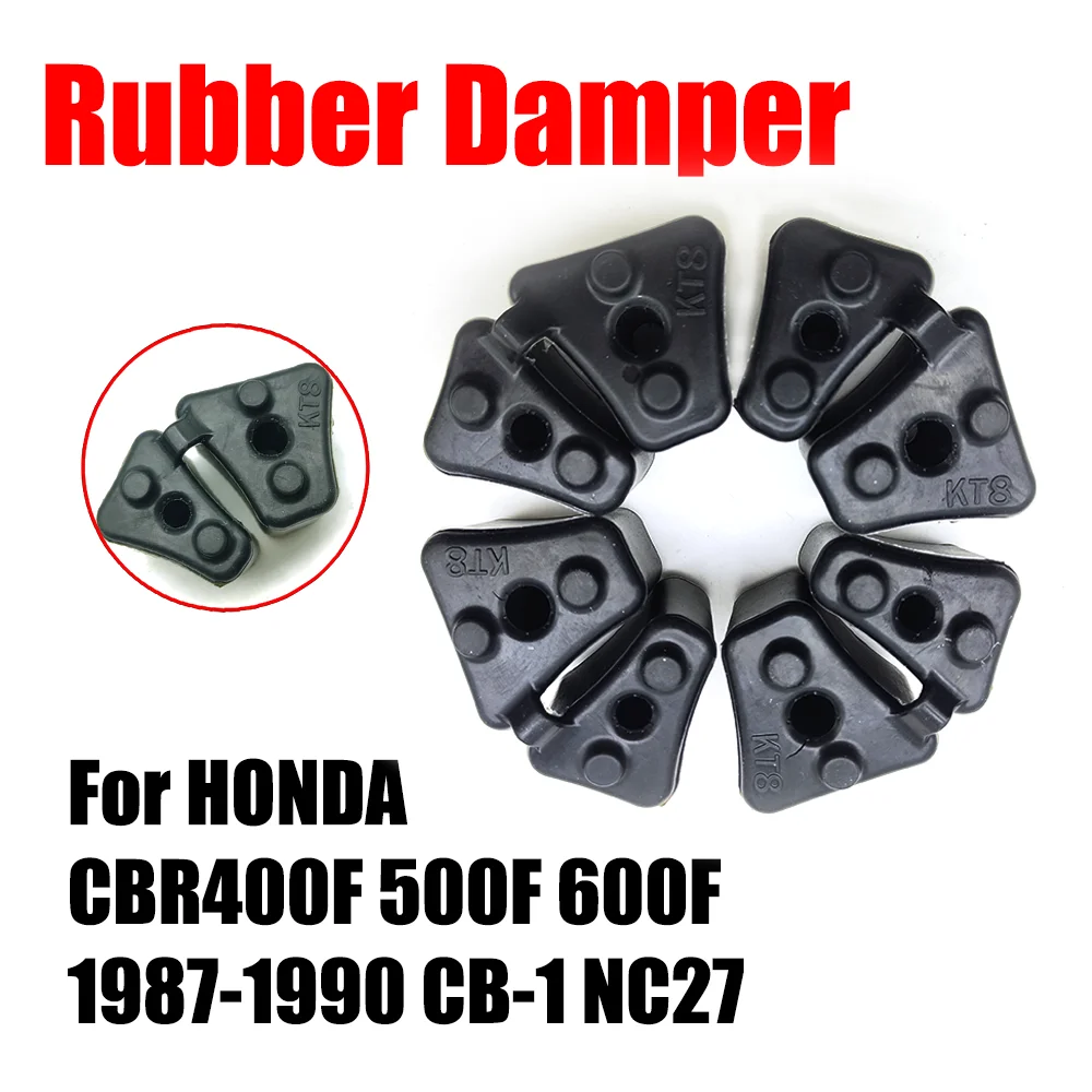 For HONDA STEED CBR 400F 500F 600F CB-1 Hub Damper Rubber Buffer 6Pcs Motorcycle Rear Wheel Drum Rubber