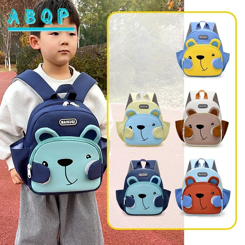 new-kindergarten-school-bag-cartoon-cute-3-6-year-old-children's-school-bag-3d-lightweight-boy-and-girl-backpack-large-capacity