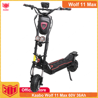 Pre-Sale Newest Kaabo Wolf Warrior 11 Max 60V 36Ah Battery Dual Motor 2*1500W Peak Power 6720W 11inch Kaabo Wolf Warrior 11 Max