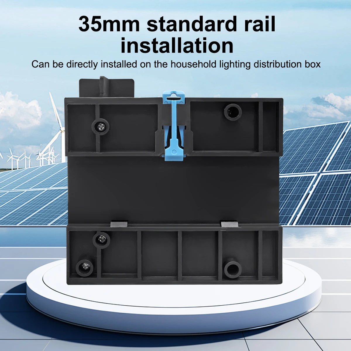TOMZN DIN-Schiene 3 Phasen für PV 2P3P4P 63A 100A 125A 230V Dual Power Automatic Transfer Elektrischer Wahlschalter unterbrechungsfrei