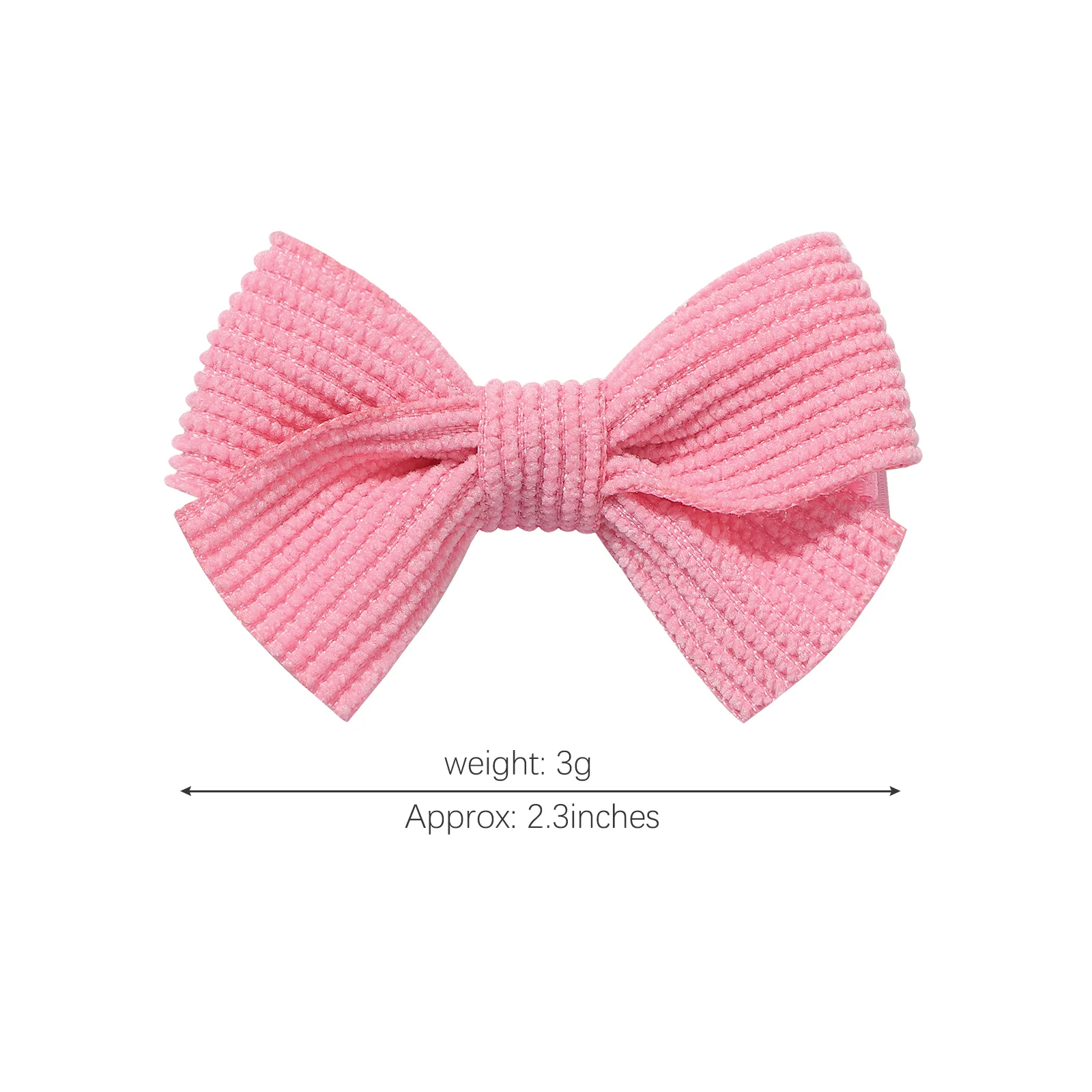 2pcs/set Baby Girls Princess Hairpins Hair Bows Corduroy Safe Hair Clips Barrettes for Infants Toddlers Kids Kawaii Accessories