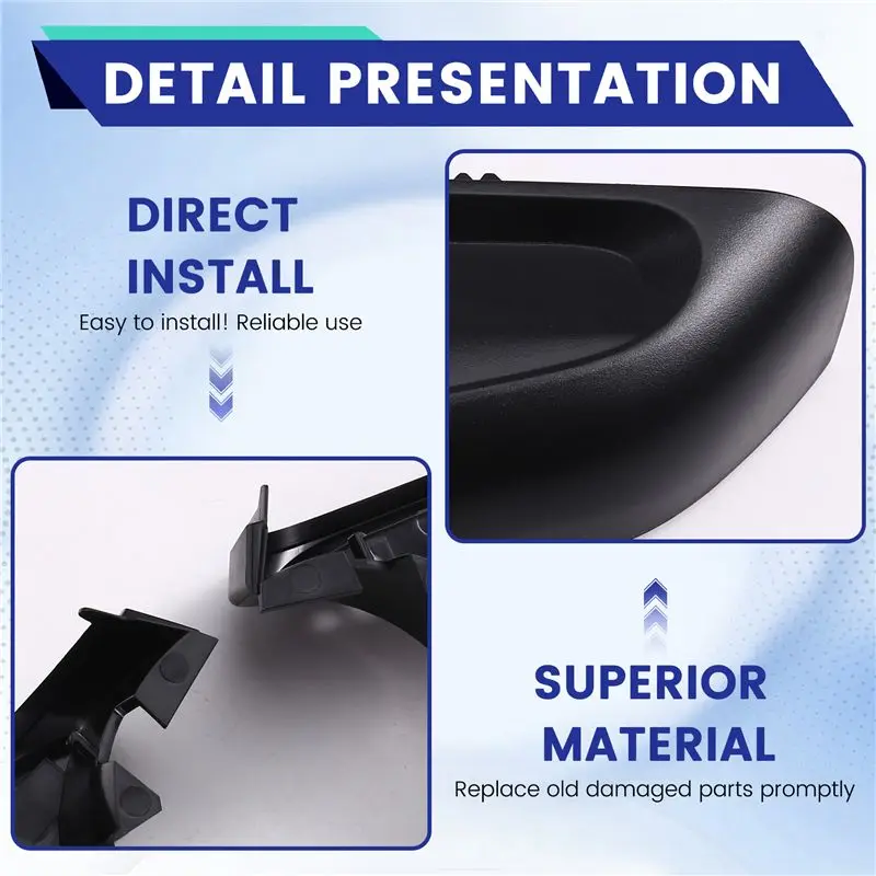 A19Q-Auto Left Right Side Mirror Bottom Lower Cover For Land Rover Discovery 4 Range Rover Sport 2010- 2013 Freelander 2