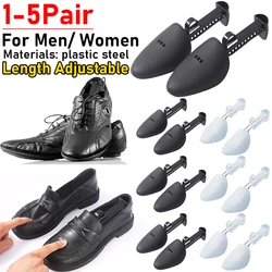 1-5PairPlastic Shoe Stretcher for Women Men Unisex Fashion Leather Shoes Adjustable Portable Shoe Tree Shaper Stretcher Holder