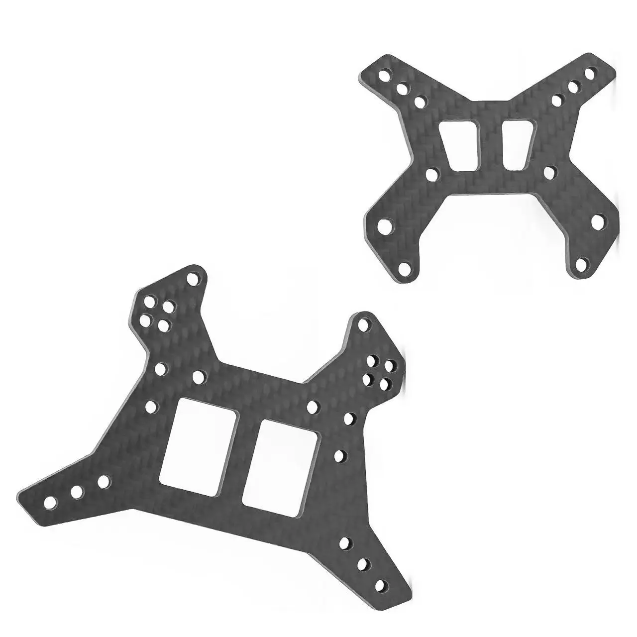 1/8 6S TYPHON أبراج الصدمات من ألياف الكربون F/R لترقيات سيارة ARRMA RC - خفيفة الوزن ومتينة