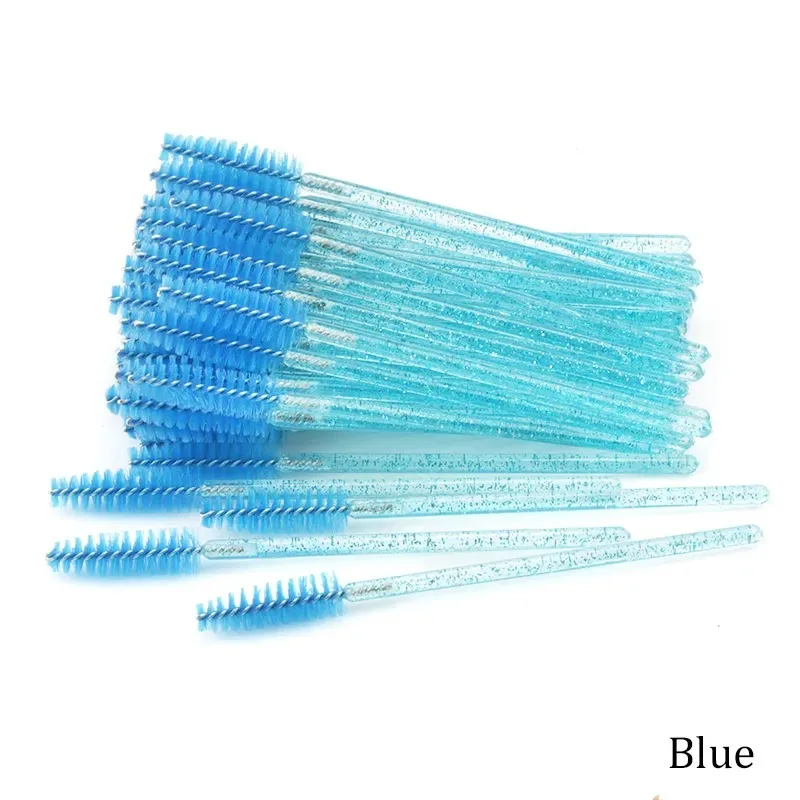 200 Uds extensión de pestañas cepillo de pestañas desechable aplicador de barra de rímel hélice pinceles de maquillaje para cejas conjunto herramientas de maquillaje