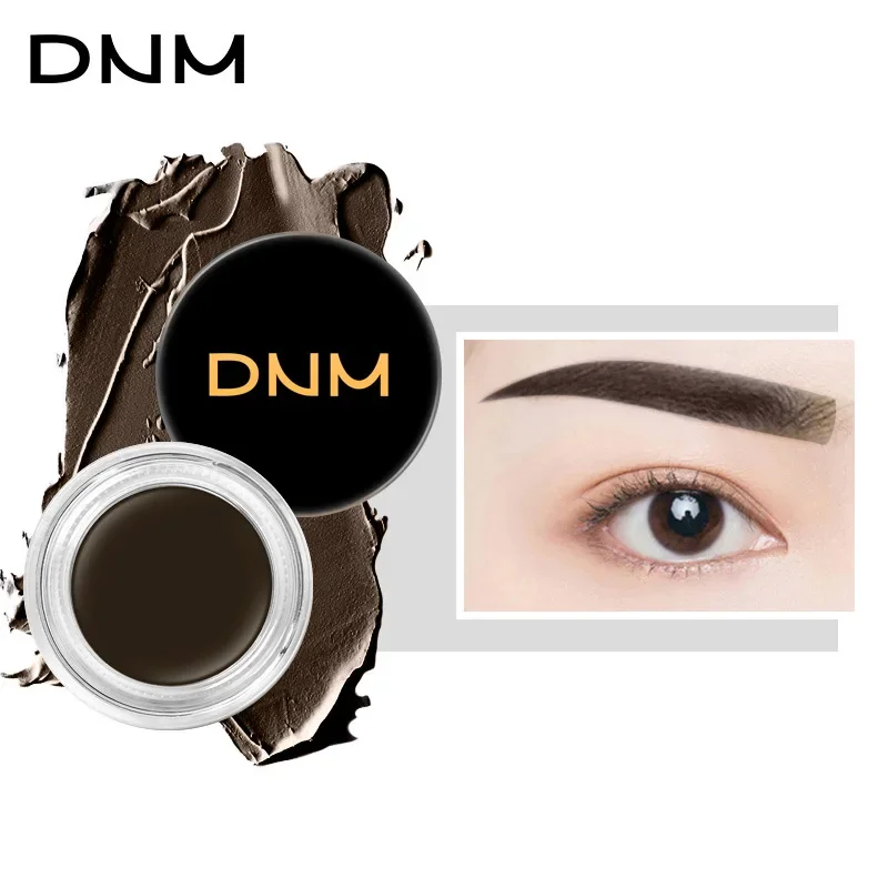 DNM Dipbrow Pomade Sobrancelha Gel de Sobrancelha À Prova D 'Água, À Prova de Suor, Natural e de Longa Duração, Resistente ao Suor, Não Manchas, 11 cores