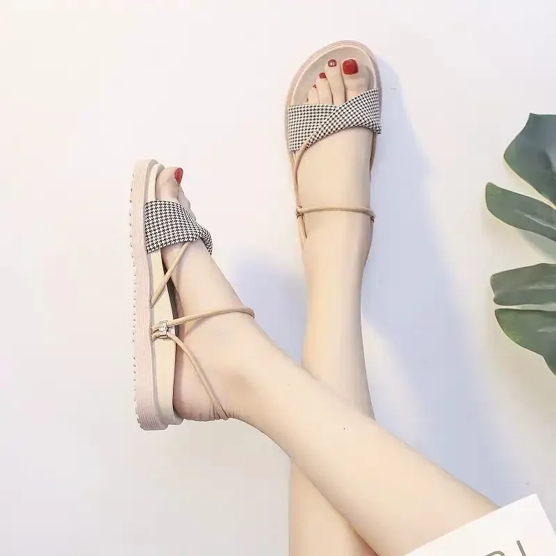 

Beach Open Toe Casual Original Summer Women's Sandals 2025 Offers Cheap Liquidation On Sale The Best Vintage Vip Ladies Shoes