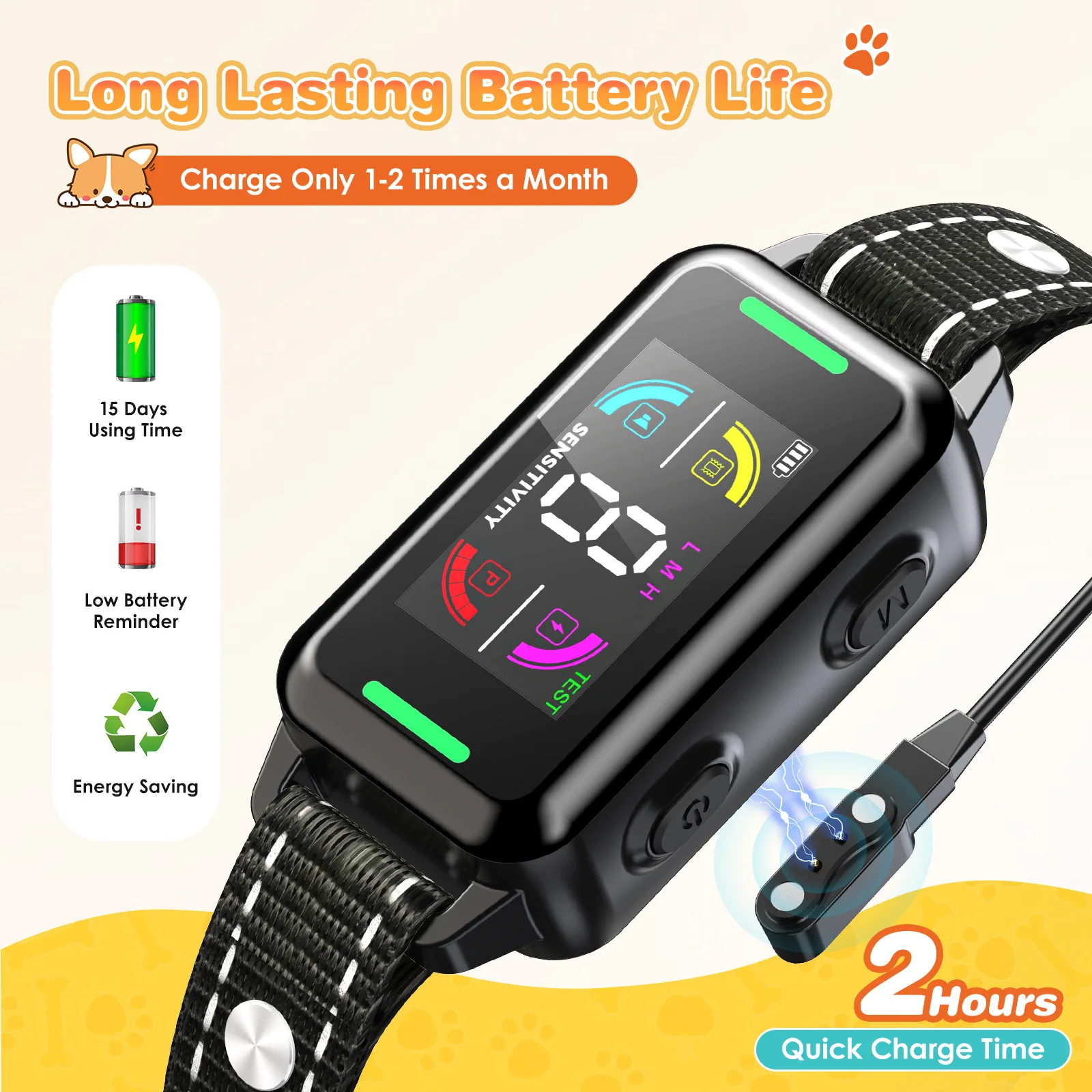 Dedicated to private mold barking device, automatic dog barking, intelligent induction, interference, vibration collar, electric