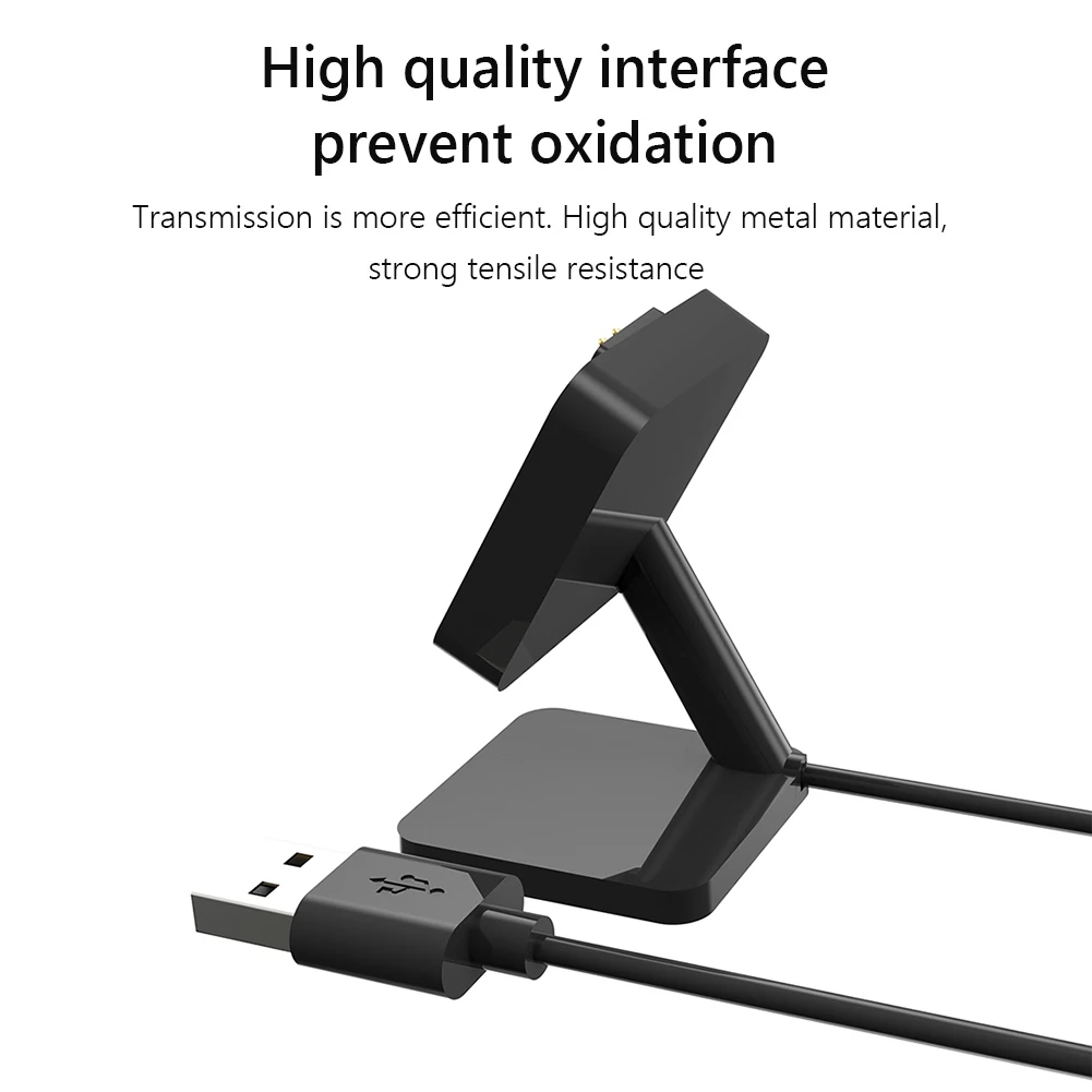 5V 1A Charger Stand Replacement 100cm Charging Adapter Cables Watch Accessories Charger Wire Portable for Xiaomi Mi Band 7 Pro