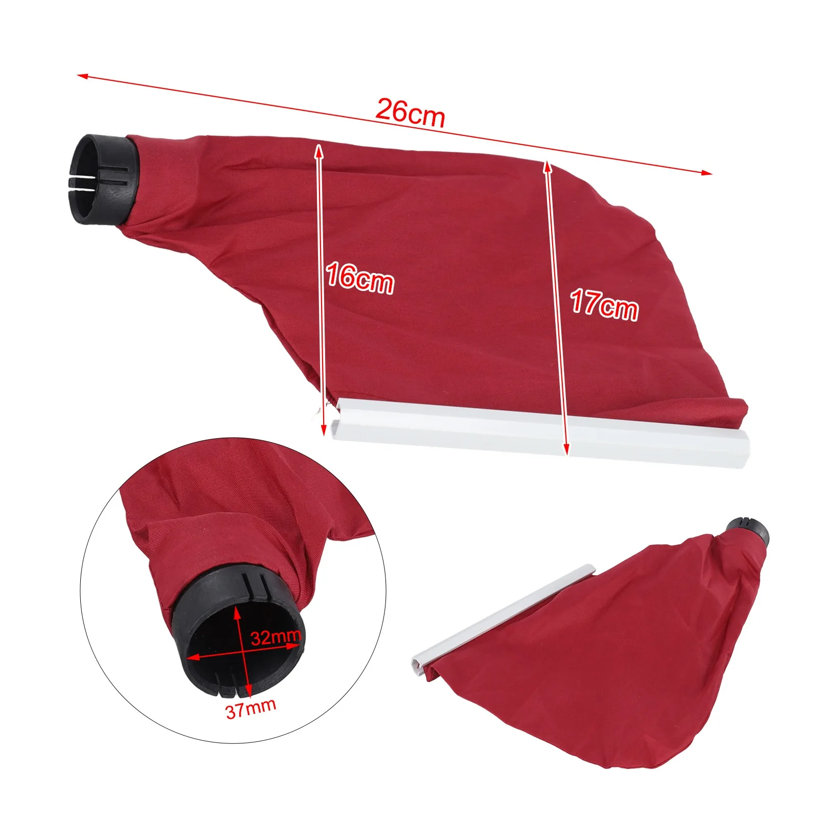 2PCS Belt Sander Cloth Dust Bags Replacement Parts Compatible with For 9403 9401 Models Dust Collection Covers