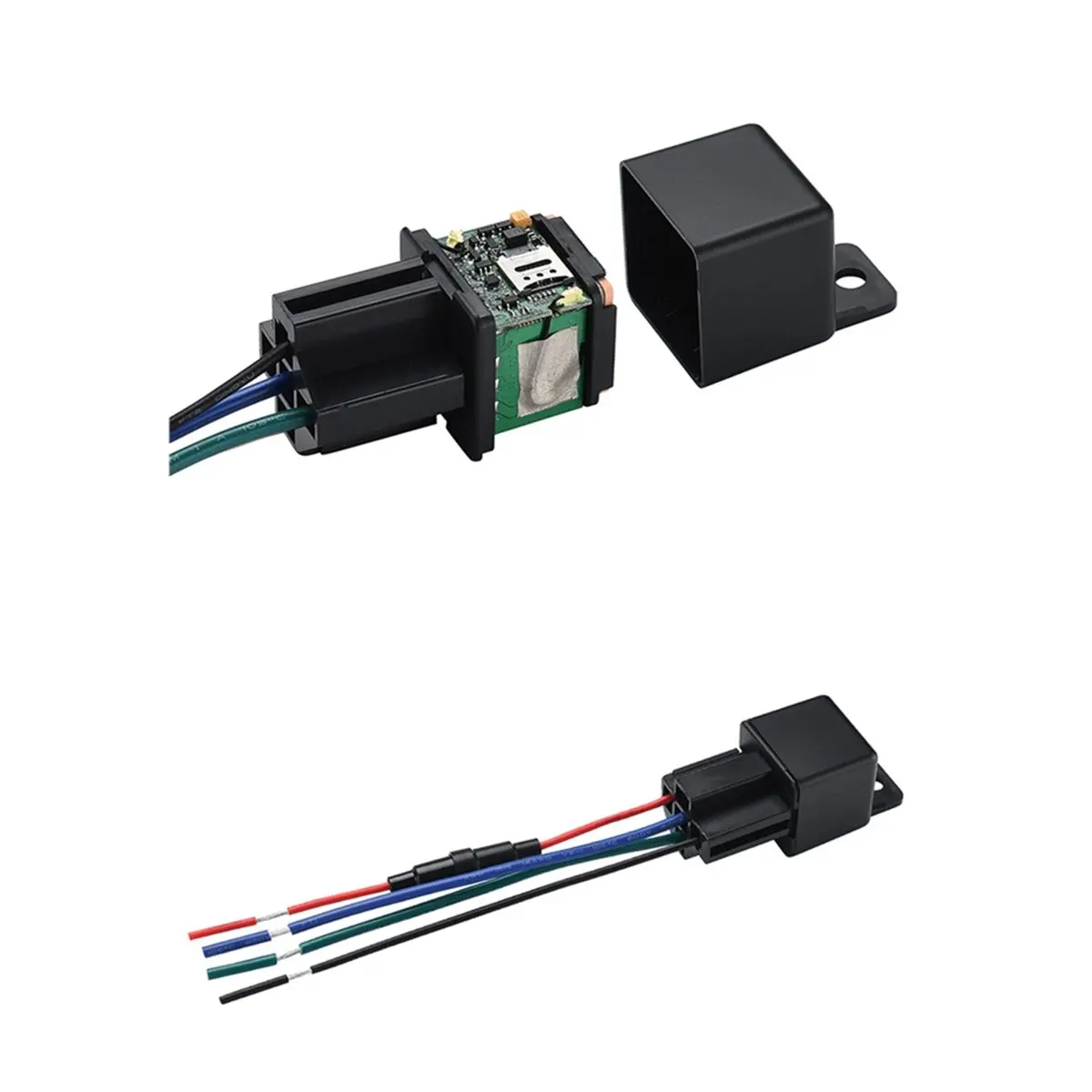 A14M Car Hidden Tracking GPS -907 Relay Tracking Device Locator Remote Control Monitoring Cut Off Oil System