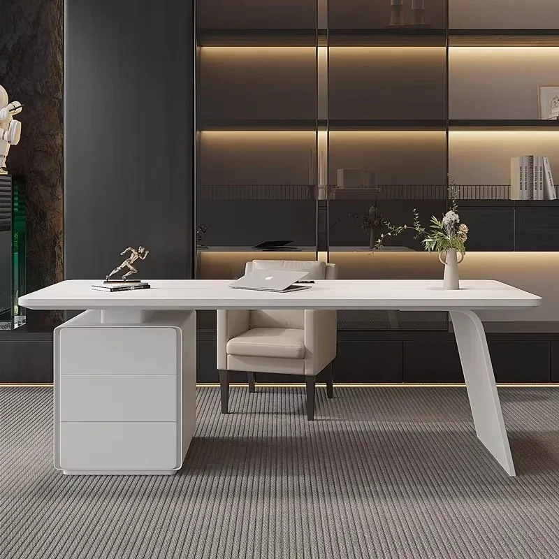 

Stand Organizer Office Desks Executive Desktop Portable Corner Office Desks Gaming Modern Mesa Para Computador Office Furniture