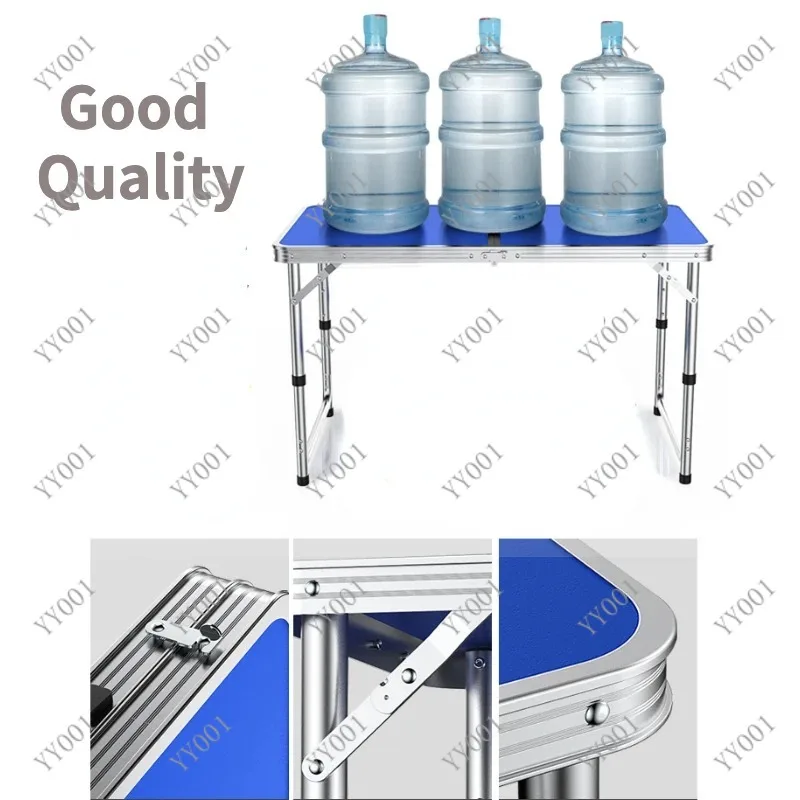 1.2M Lightweight Aluminum Folding Table Portable Waterproof Outdoor Camping Picnic Desk