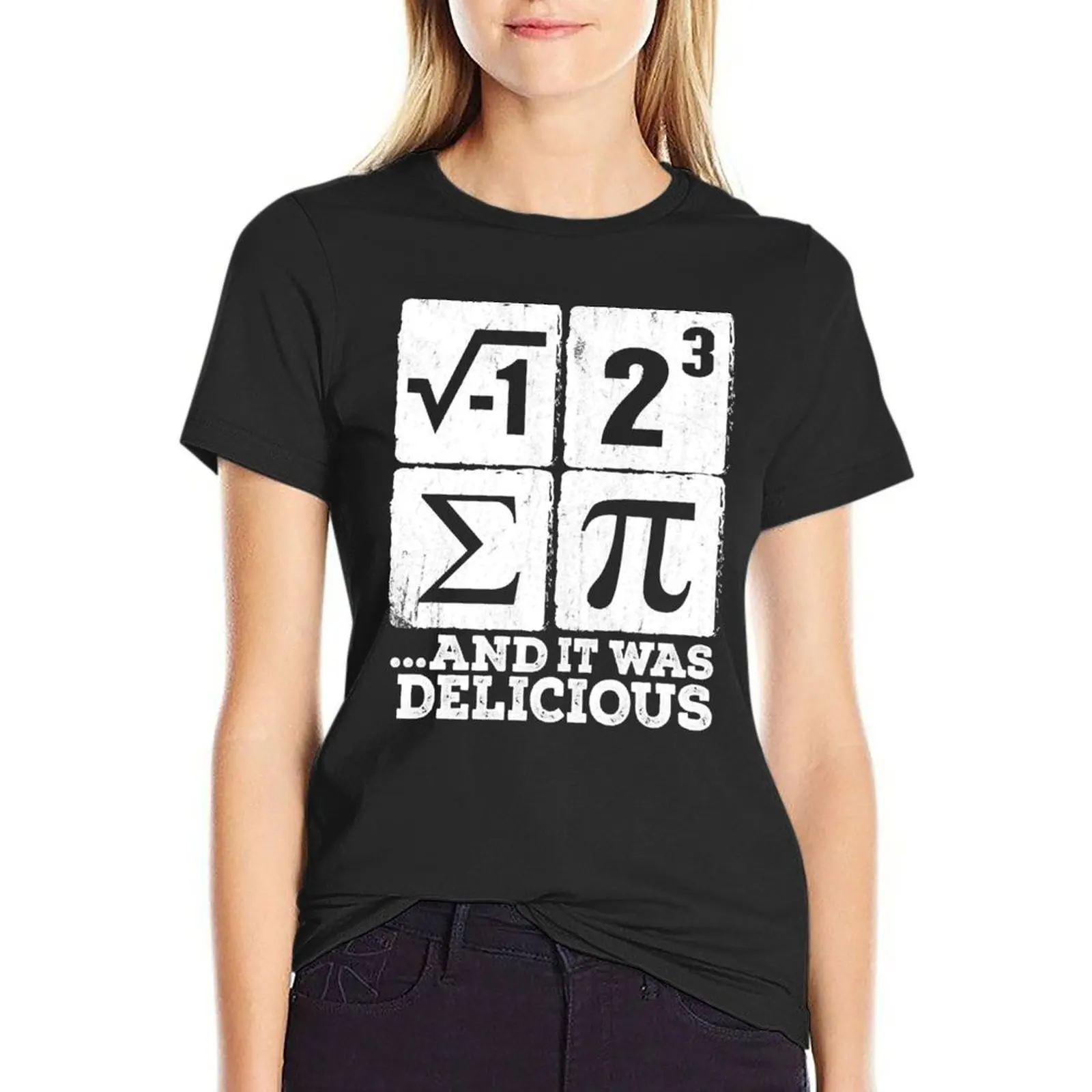 I Ate Some Pi t shirt Funny i ate some pie Math Nerd Humor T-Shirt animal prinfor sports fans Short sleeve tee woman t shirt