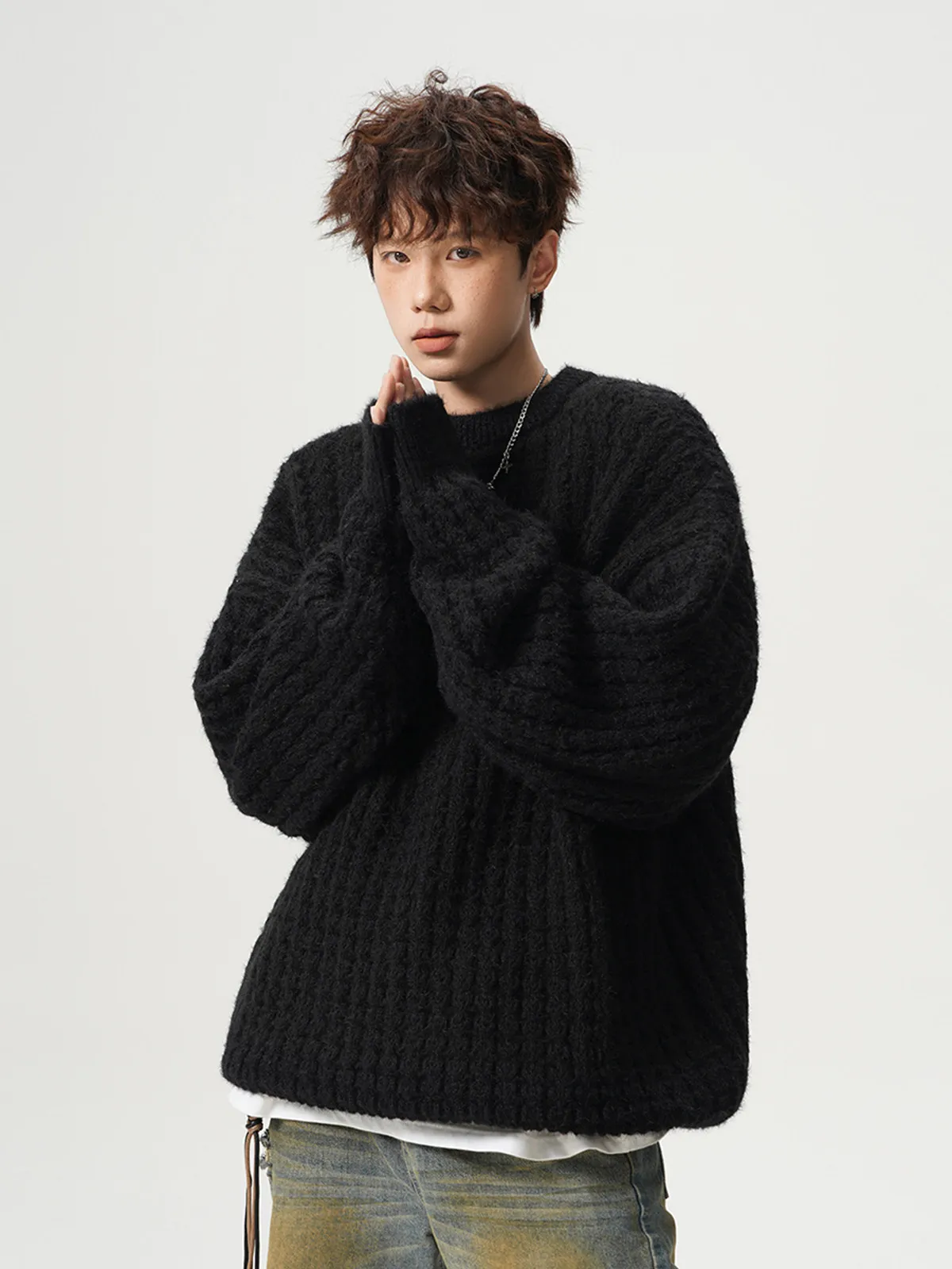 

Fur Collar Pullovers Fleece Mens Mink Fitted Party Bar Elite Luxury High-End Available Mature Elegant Exquisite Pure Pleasure OL