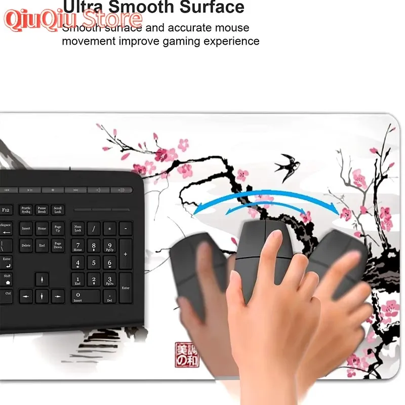 لوحة ماوس كبيرة K-kero K-kero K-keroppi ألعاب لوحة المفاتيح حصيرة منصات الألعاب مكتب حامي أجهزة الكمبيوتر المحمولة ماوس Deskmat PC Anime Mousepad #6