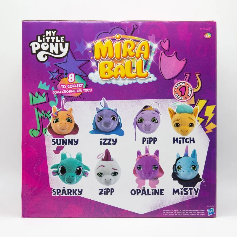 Hasbro Miraball My Little Pony Twillight Sparkle Rainbow Dash Film Peripheral Model Gashapon Children's Toys Girl's Gifts