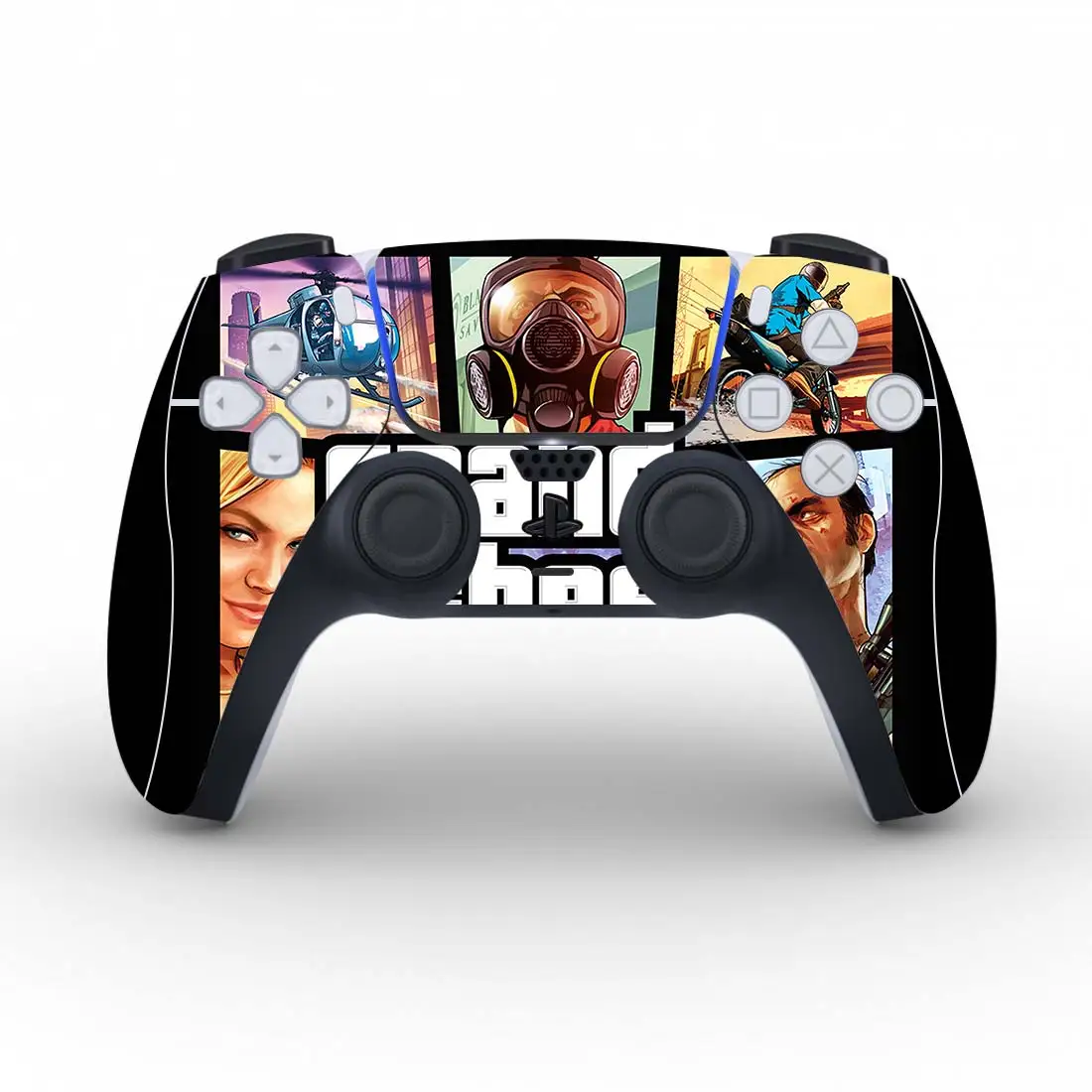 Grand Theft Auto GTA 5 Protective Cover Sticker For PS5 Controller Skin For PS5 Gamepad Decal Skin Sticker Vinyl