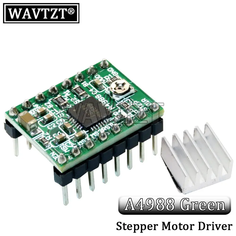 3D Printer Parts StepStick A4988 DRV8825 Stepper Motor Driver With Heat sink Carrier Reprap RAMPS 1.4