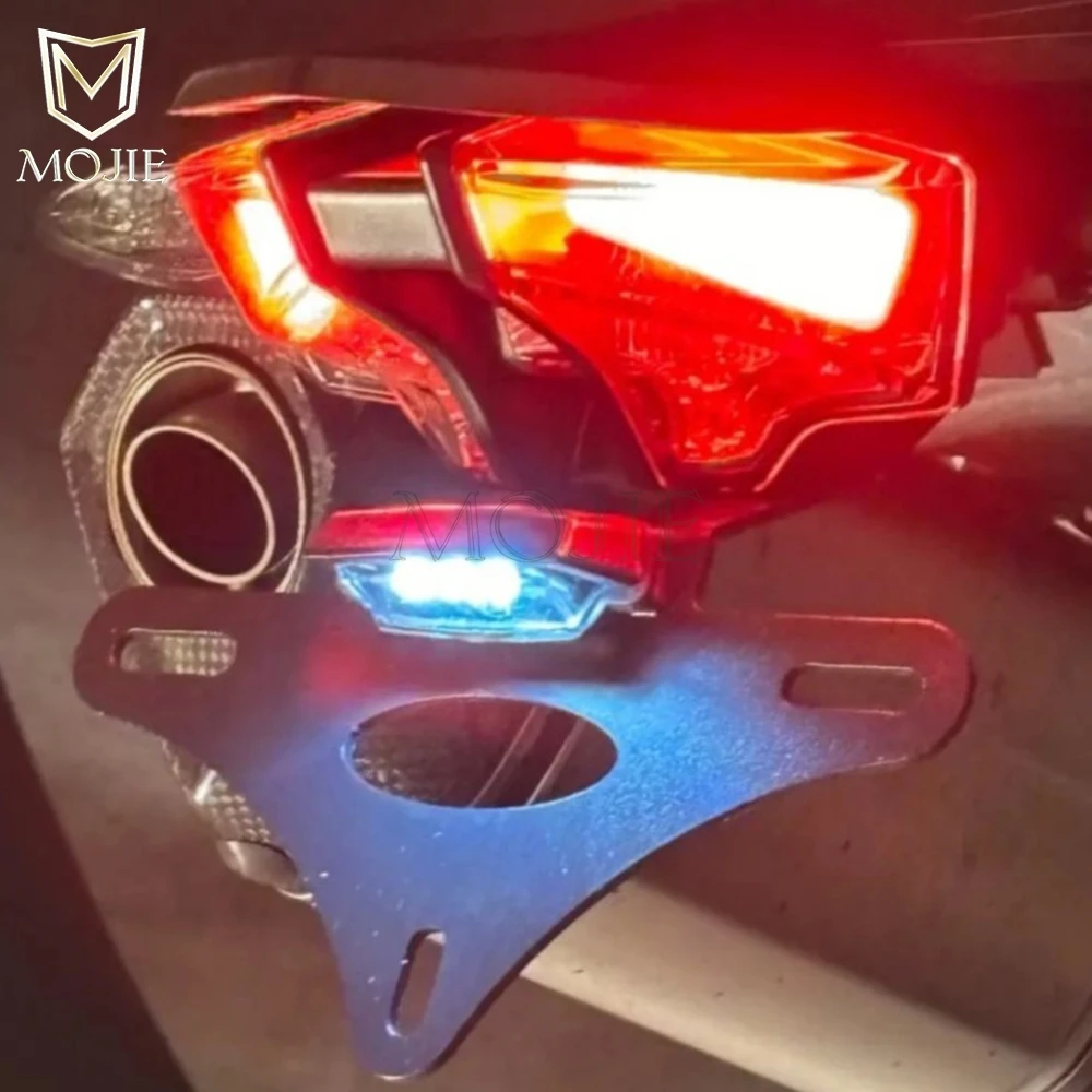2022 2023 2024 2025 2026 FOR HONDA XL750 Transalp XL 750 Motorcycle LED Light Tail Tidy Eliminator License Plate Holder Mount