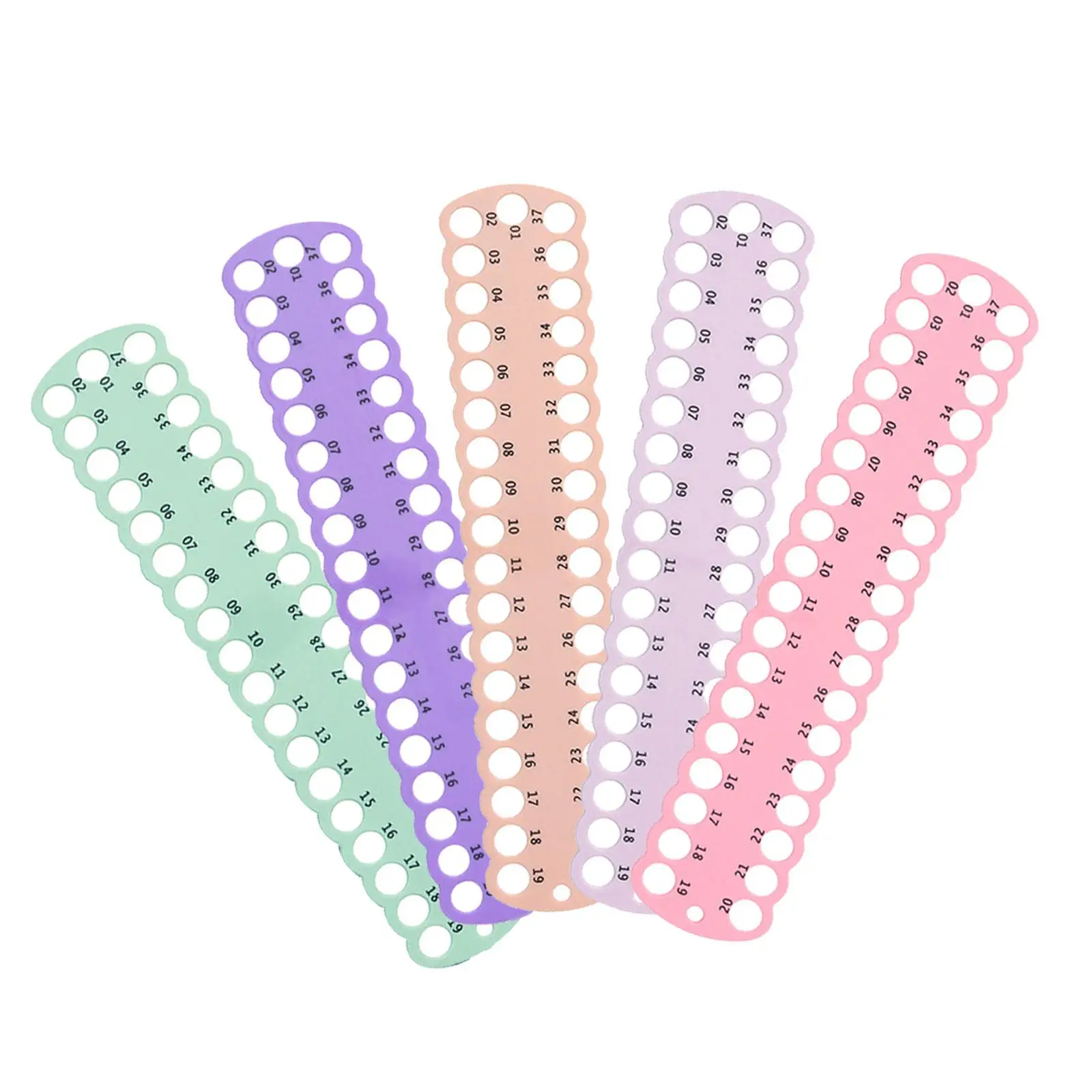 Plastic Embroidery Thread Organizer Case Needlepoint Floss Storage DIY String Holder for Crochet Knitting Supplies and Crafts
