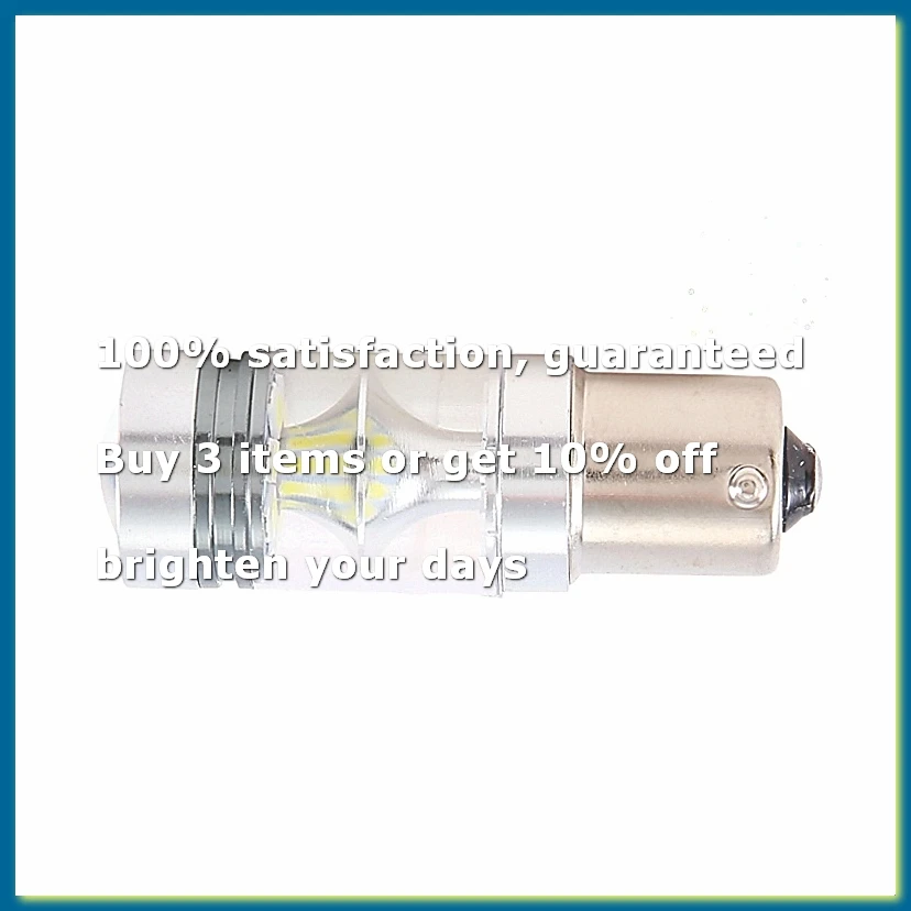 ●Super Bright 100W 2000Lm 1156 Led Reverse Vehicle Head Light Driving Light Ma