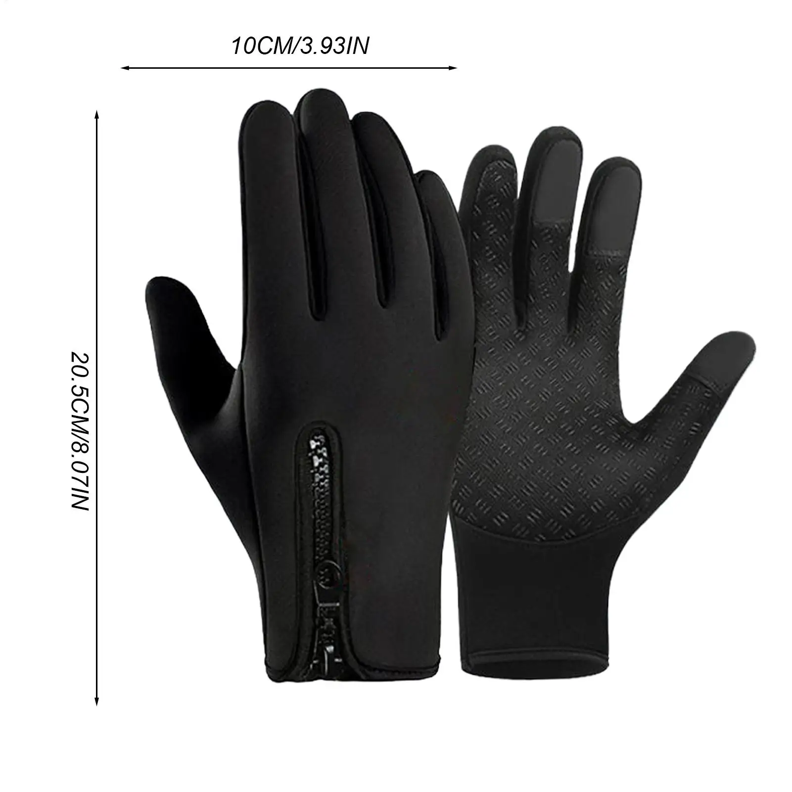 Snowboarding Gloves Warm Touchscreen Gloves Outdoor Insulated Mittens For Winter Ski Snowboarding Fishing Workout Gym Running