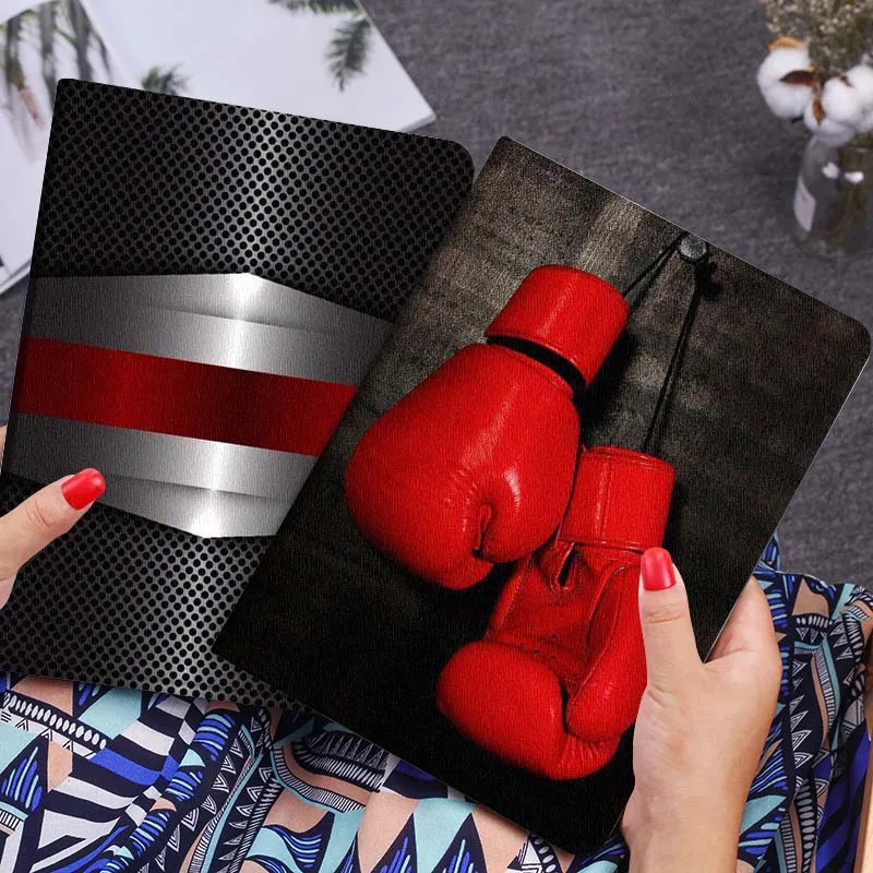 

Boxing Gloves Carbon Fiber For Xiaomi Mi Pad Mini 4 5 6 7 SE Pro Plus Redmi Pad 2 SE 2025 8.8 11 Foldable Tablet Case Gift