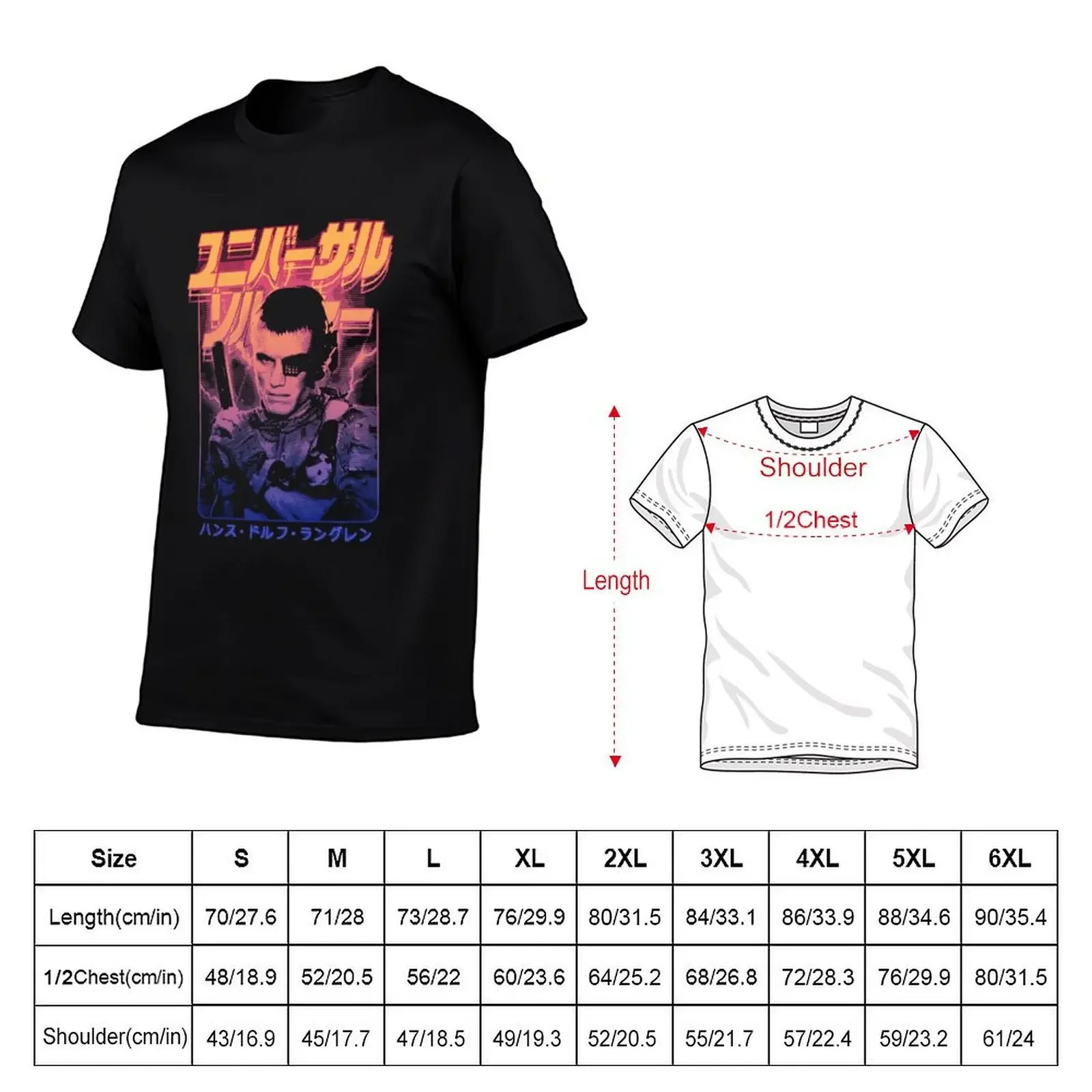 Universal Soldier: GR13 T-Shirt anime clothes sublime Short sleeve tee baggy shirts mens clothing