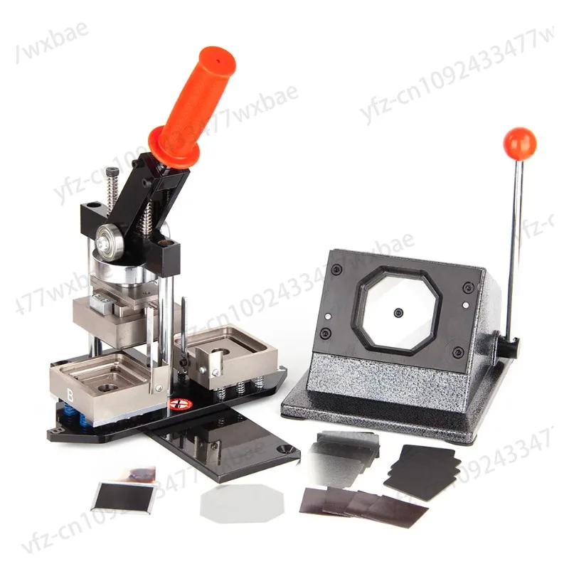 

Горячая Распродажа Square 2 "x 2" (50x50 мм) Custom Photo Магнит на Холодильник кнопка Maker Machine Kit