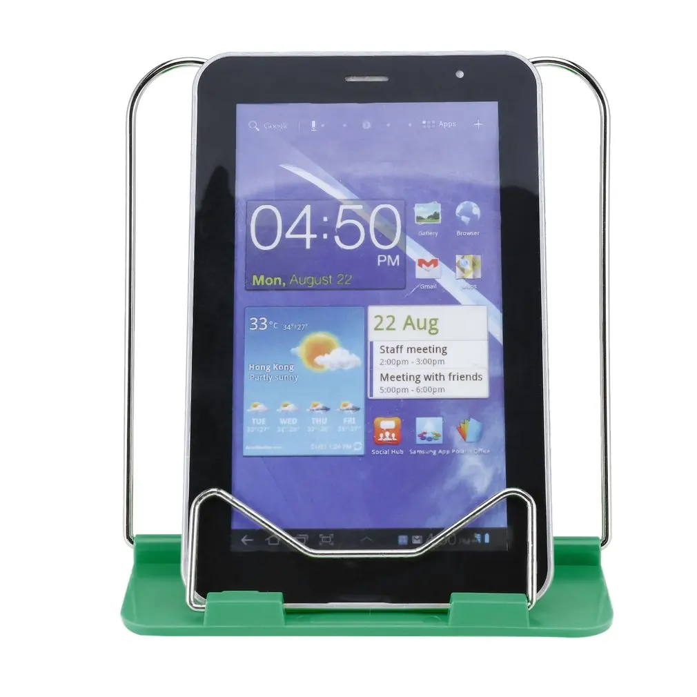 Adjustable Foldable Reading Book Stand Document Holder Desk Office Supply Stainless Steel Rack Plastic Base Reading Boo