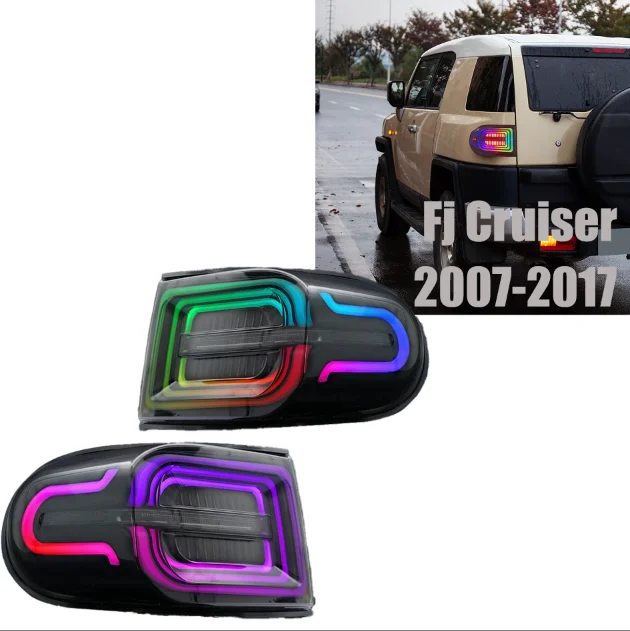 

Rear RGB Tail Lamp LED Tail Lights for 2007-2017 RGB Tail Lights LED Rear Bumper Auto Parts