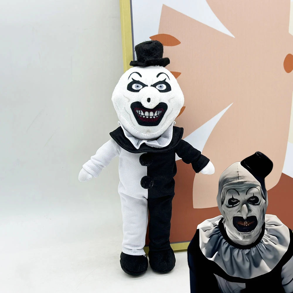 

Фильм Ужасцы 3, кукла для косплея, страшный клоун, плюшевая хлопковая кукла, коллекция фанатов на Хэллоуин, украшение комнаты