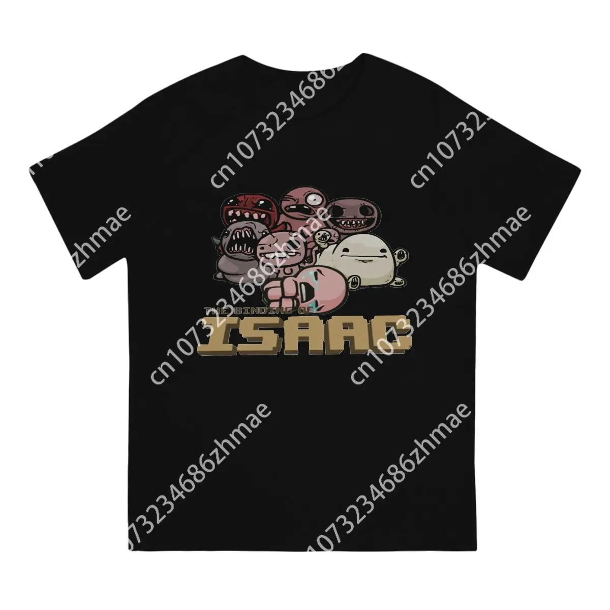 Cry Unique TShirt The Binding of Isaac Game Casual T Shirt Newest Stuff For Adult