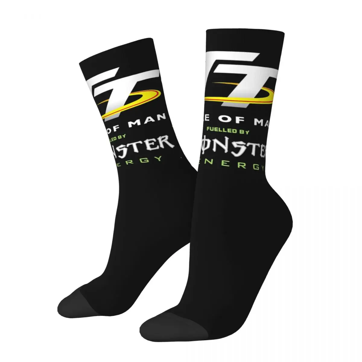 Isle Of Man TT Extreme Sport Accessories Men Women Socks Cycling Novelty Spring Summer Autumn Winter Stockings Gift