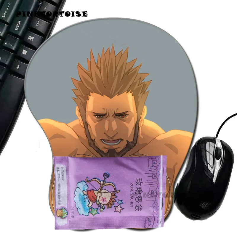 

Non-slip anime 3d breast mouse pad wrist rest mousepad Japan anime computer table mat