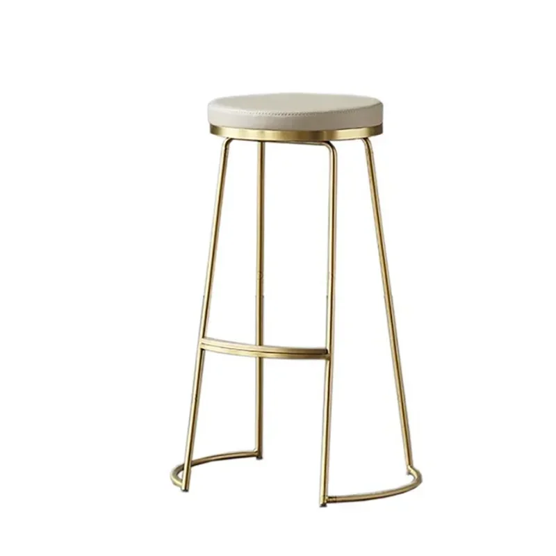 Metal Kitchen Bar Stool Modern Gold High Quality Bar Stool Luxury Dining Room Taburetes De Bar decoration