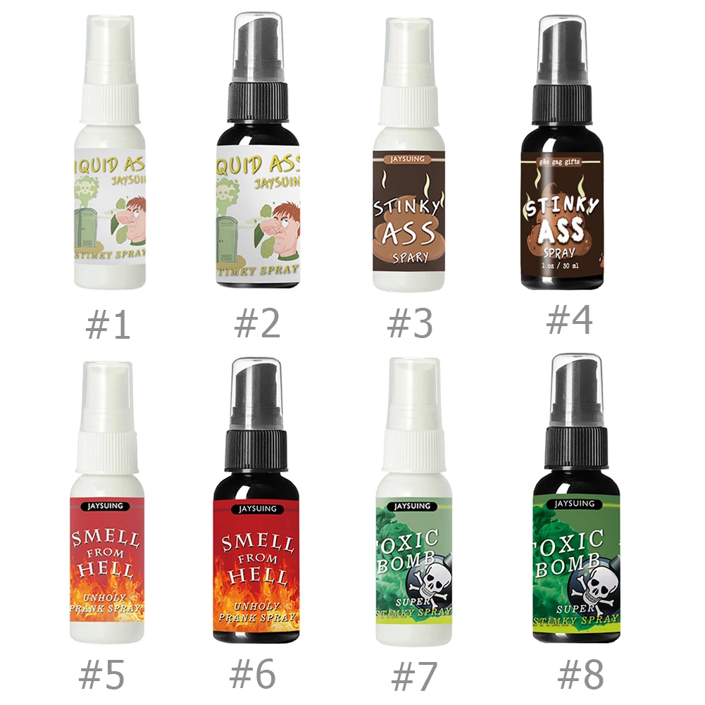 30ml Prank Fart Spray Fart Gag Poop Spray Joke Stinky Fart Spray Gag Gift for Adults Kids