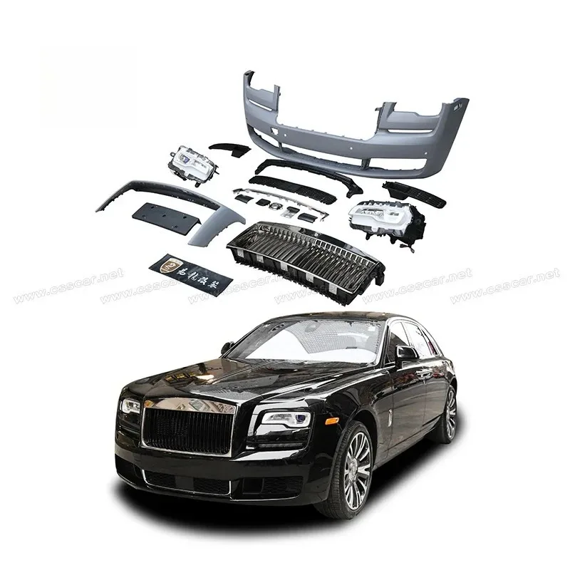 

For Rolls Royce Ghost 3 Generation Old Style Upgr to New Style PP Materials Car Headlight Side Fender Body Kit