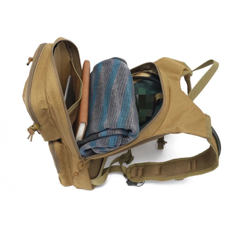 Mochila de hidratación para hombre, bolsa de asalto táctico para deportes al aire libre, escalada, ciclismo, bicicleta de agua, Molle, Camping,