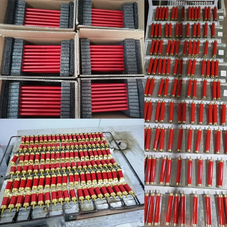 RI80 High-Voltage Non-Inductive Resistor High-Temperature Resistant Power Resistor Red Glass Enamel Metal Film 100W 150W 300W