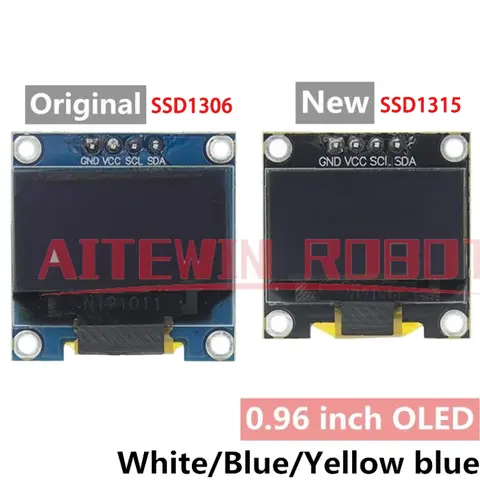 0.96 inch IIC OLED Display 128x64 for Arduino AITEWIN ROBOT