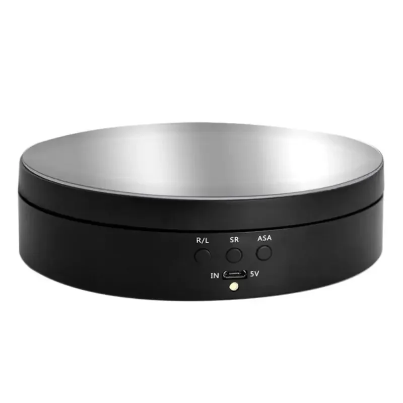 Drie Snelheden Gemotoriseerde Roterende Spiegeldisplaystandaard, 360 Graden Draaitafel, Sieradenhouder, USB-Voeding, Roterend Schieten