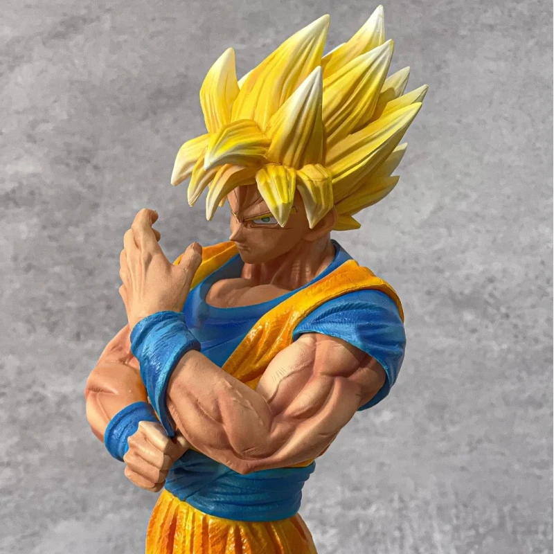 Dragon Ball 32cm Super 2 Goku 30cm Vegeta Resonance Set Figurki Akcji Zestaw Statuetka Model GK Ozdoba na Biurko Zabawka Anime Prezent dla Chłopca